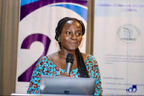 Programmes Officer at the Centre for Democratic Development (CDD-Ghana), Vera Abena Addo