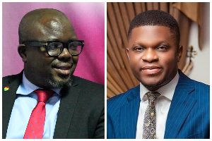 A photo collage of Victor Adawudu and Sammy Gyamfi