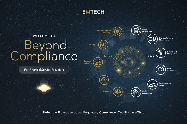 EMTECH has announced a new software product called Beyond Compliance