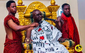 Paramount Chief of the Odau people of Akyem Etwereso, Daasebre Ofosu Kwabi Ayebiahwe