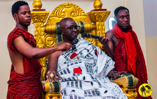 Paramount Chief of the Odau people of Akyem Etwereso, Daasebre Ofosu Kwabi Ayebiahwe