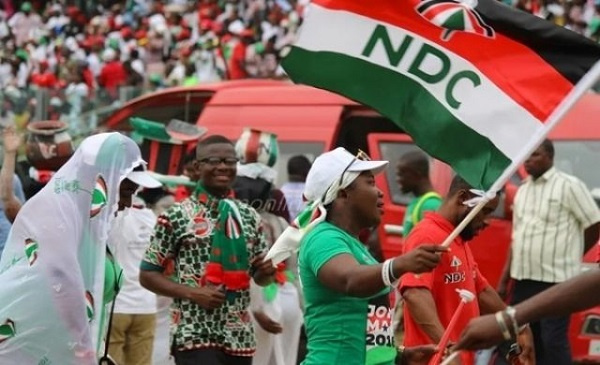 A section of NDC supporters