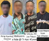 Some of the suspects who have been arrested for their criminal activities