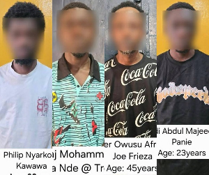 Some of the suspects who have been arrested for their criminal activities