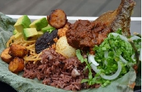 Waakye is one of the many dishes Ghanaians enjoy