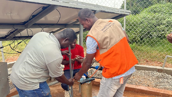 Residents in Ahafo communities see improved water access through World Vision project