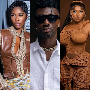 Tiwa Savage (L) Freddy Blaze (M) and Sefa (R)
