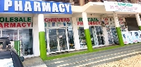A front view of  Achievers Pharmacy and Medical Centre