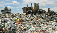 A photo of a refuse dam