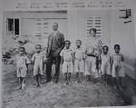 See rare photo of Dr Kwegyir Aggrey with students of Achimota School