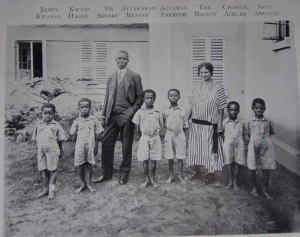 Dr Aggrey during his Vice Principal days at Achimota School