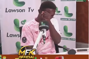 Ibrahim Sule, broke down in tears during the June 30, 2026, edition of Lawson Afisem