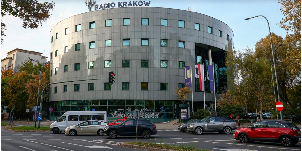 The Radio Krakow headquarters in Krakow, Poland