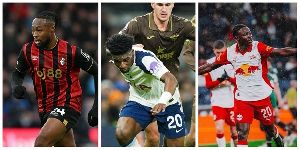 Ghanaian players who were in action over the weekend