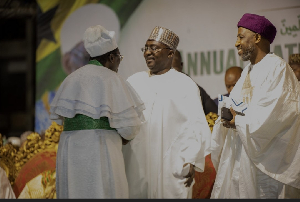 Dr Mahamudu Bawumia among other Islamic cleric
