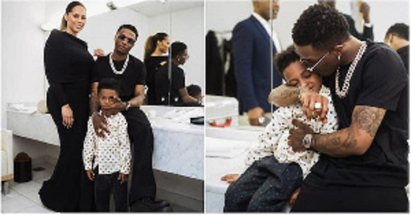 Wizkid, Jada and son, Zion