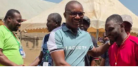 Dr John Abdulai Jinapor interacting with some of the members