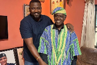 Ayawaso West Wuogon MP-elect John Dumelo and his late father John William Kudzo Anato-Dumelo