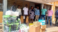 The PPEs that were donated to the Ghana Health Service in the Navrongo Municipal