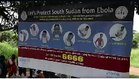 Screening for Ebola at the border between the DR Congo and South Sudan