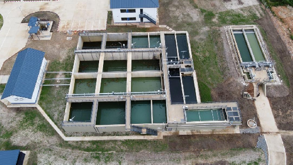 The Sekyere Hemang wasterwater treatment plant