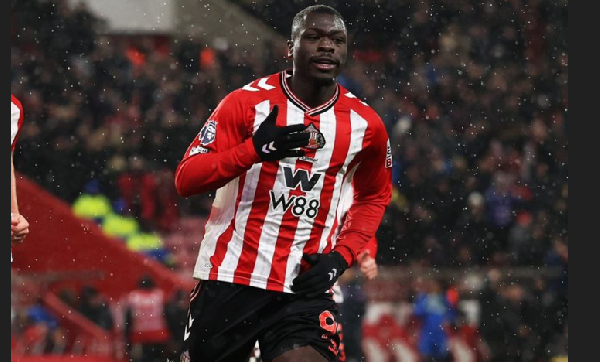 Dutch international of Ghanaian descent Brian Brobbey