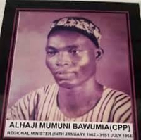 An old photo of Alhaji Dr Mumuni Bawumia when he was still with the CPP
