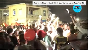 Fans in Kumasi celebrate Black Stars victory over Angola