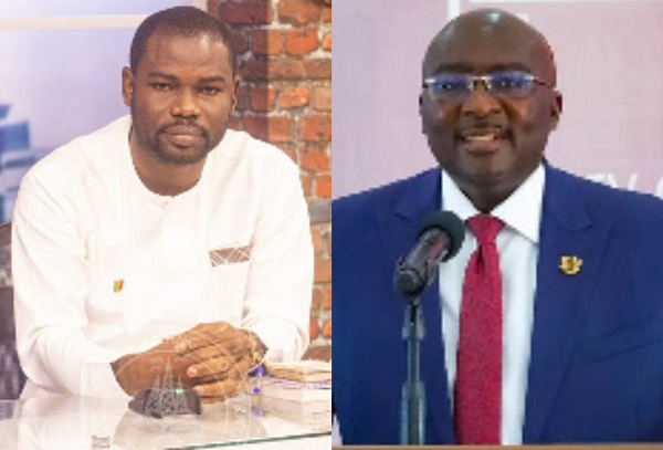 Bernard Oduro Takyi (left), Dr Mahamudu Bawumia (right)