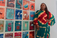 Ghanaian creative Aku Addy officially opened her exhibition, 'Stories From Accra'