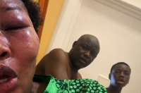 Former Big Brother Naija stars, Ilebaye Odiniya, and her father, Emmanuel Godson, in the viral video