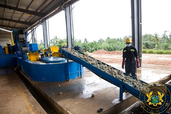 Ghana’s first indigenous rubber factory