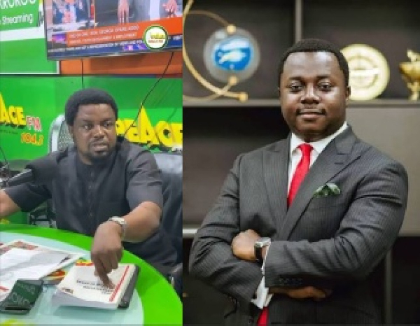 Charles McCarthy clashed with Rev John Ntim Fordjour