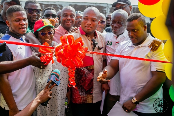 NDC MPs symbolically open the National Cathedral project
