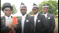 The dancing pallbearers have become a an internet sensation since going viral on social media