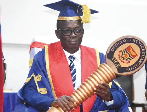 UCC Vice-Chancellor Prof. Johnson Nyarko Boampong