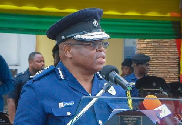 James Oppong-Boanuh is Ghana's police chief