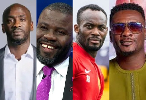Otto Addo, Gyan, Essien Kufuor 