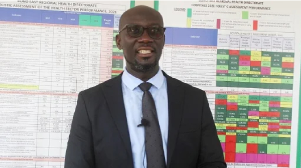 Dr Fred Adomako-Boateng is the Ashanti Regional Director of Health Services