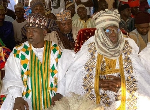 Some chiefs from the Zongo community in the Ashanti Region