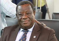 Minister of Roads and Highway,  Kwasi Amoako-Attah