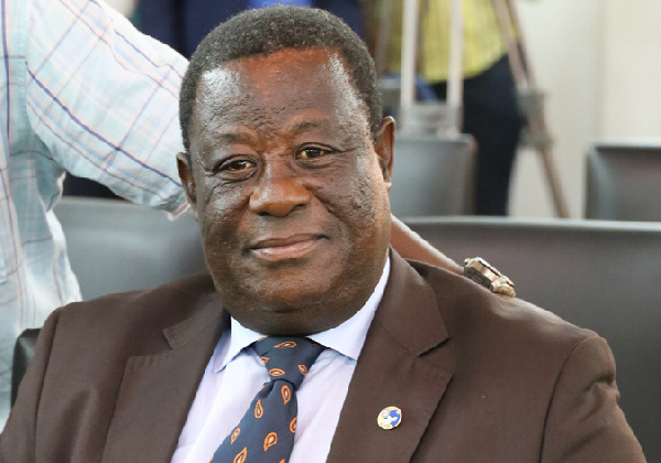 Minister of Roads and Highway,  Kwasi Amoako-Attah