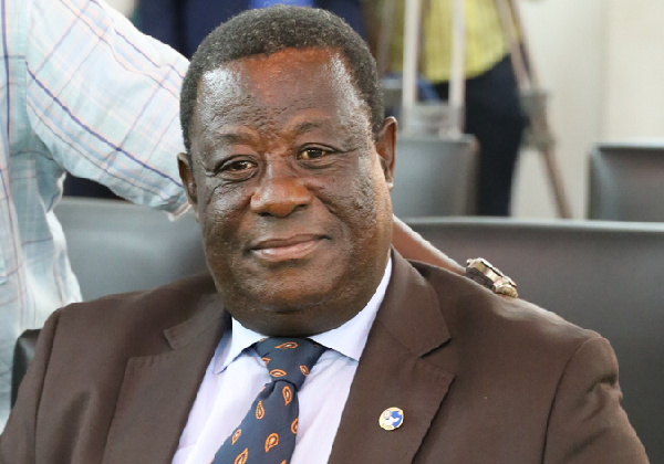 Kwasi Amoako-Atta, the Minister for Roads and Highways