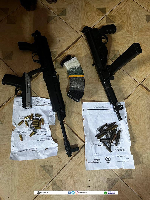 Three arrested for alleged weapon smuggling in Northern Region