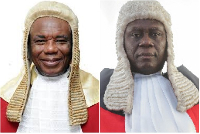 Justice Kwasi Anin-Yeboah and Justice Jones Mawulorm Dotse