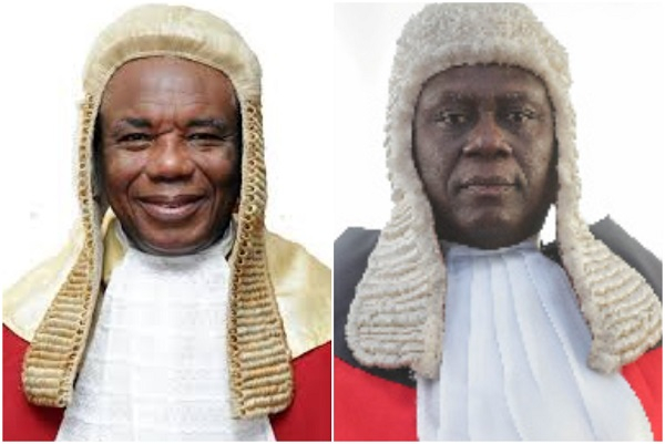 Justice Kwasi Anin-Yeboah and Justice Jones Mawulorm Dotse