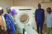 The newly acquired CT scan by Tamale Teaching Hospital