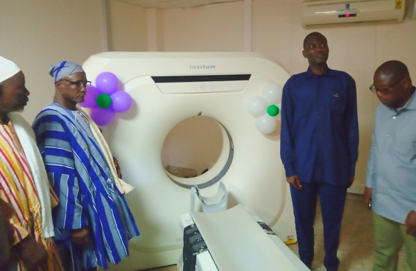 The newly acquired CT scan by Tamale Teaching Hospital