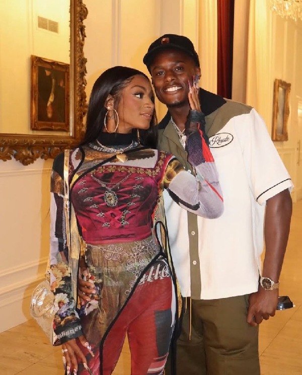 Richardson (L) allegedly assaulted her boyfriend Christian Coleman (R)