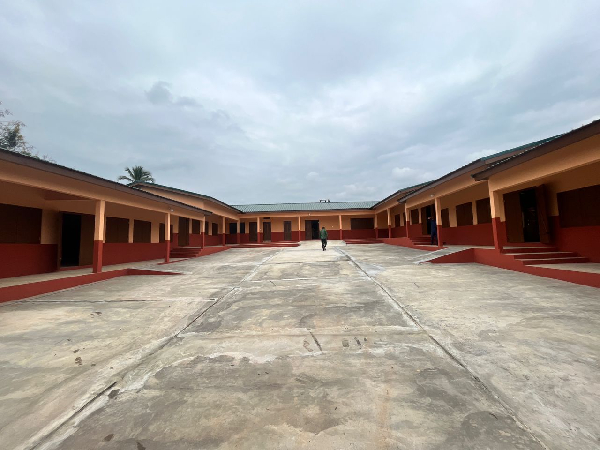 The project was financed by the Ghana Education Trust Fund